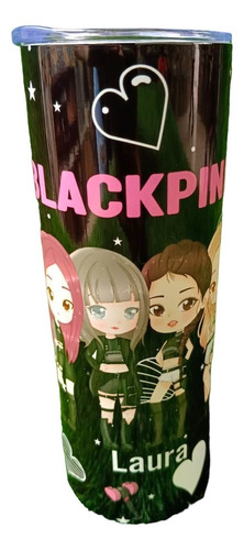 Termo Tumbler Personalizado  Blackpink De 650ml Lpk