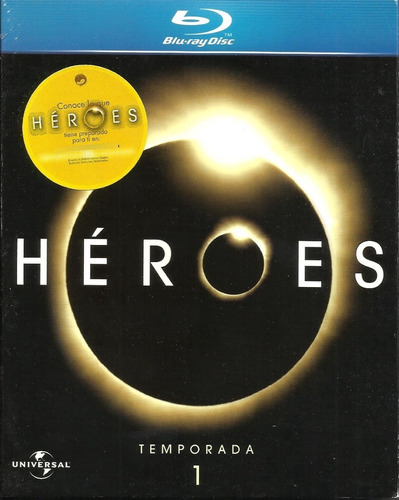 Héroes Temporada 1 | Blu Ray Serie Nuevo