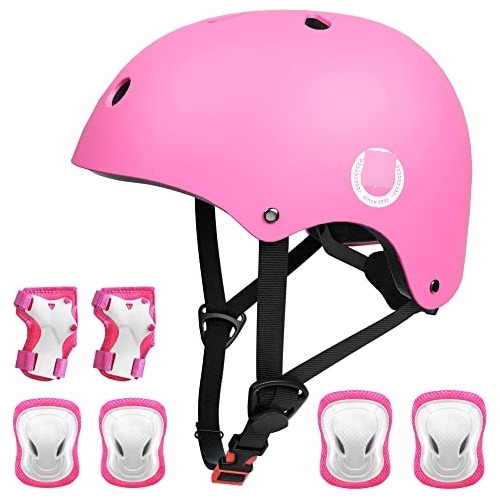 Xjd Kids Bike Helmet,multisport Protective Gear Set For 3-5