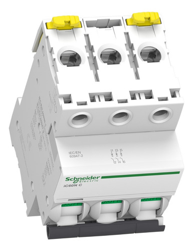 Interruptor Termomagnetico Acti 9 Ic60n 3 X 32 Amp A9f74332