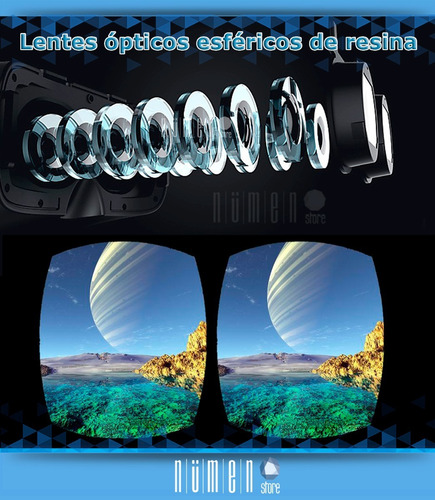 Imagen 5 de 10 de Anteojos Gafas De Realidad Virtual Vr Con Control 360 Full C