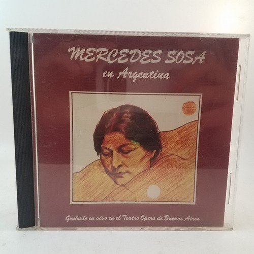 Mercedes Sosa - En Argentina - Cd 1991 - B+ 