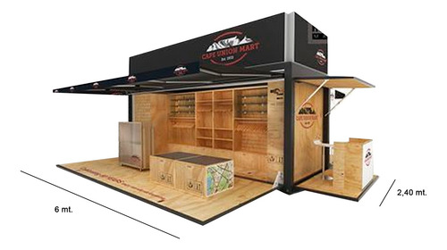 Stands Ferias Exposiciones Container Estructuras Fabrica