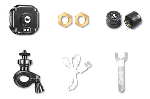 Imagen 2 de 6 de Monitor De Presión De Neumáticos De Motocicleta Tpms