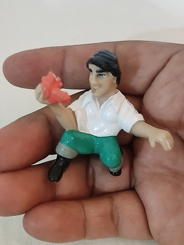 Lote 9 Figuritas De Popeye, Peter Pan, Pinocho Y La Sirenit. (Usado)