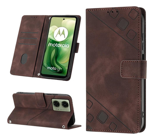 Funda Para Motorola Moto G24 4g/g04 4g Carpeta Flip Cover