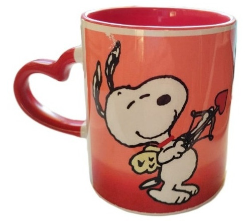 Taza Snoppy San Valetin Personalizada