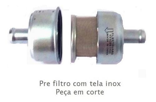 Bomba Externa Mercedes Flex 12 Bar + 2 Filtros Alta Vazão