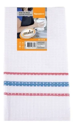 comprar Repasador Telar Planco Con Guarda Francesa X6