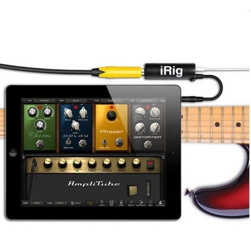 Interfaz Irig Conecta Guitarra Al iPhone iPad Con Amplitube