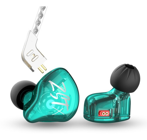 Kz Earphones Zstx 1ba+1dd Hybrid Drivers Audífonos Hifi Ba