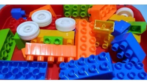 Imagen 3 de 4 de Valija Mini Blocks Duravit Juego Bloques 29 Piezas Art 511
