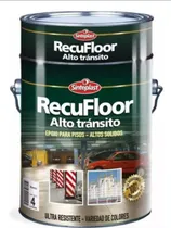 Comprar Recufloor Alto Tránsito Epoxi P\u002F Pisos Sinteplast Negro 4 Lt