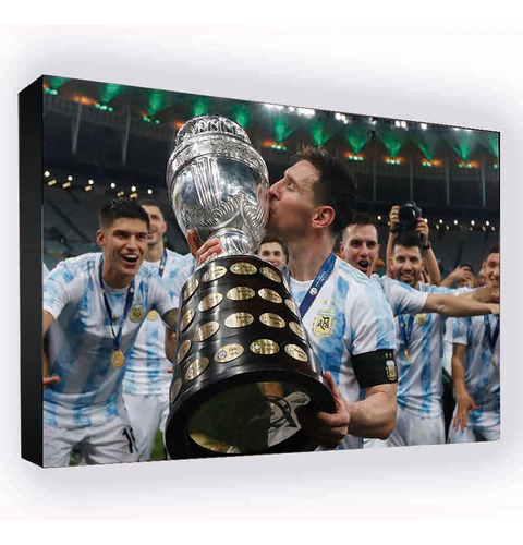 Cuadro De Argentina Messi Campeones Copa America 2021