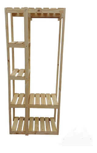 Vestidor De Pino Placard Armario 170 X 40 X 70 1 Perchero
