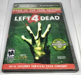 Left 4 Dead Year Edition Xbox 360 / One Físico Original