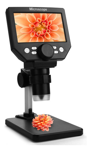 Microscopio Digital 1000x Con Pantalla Lcd De 4.3 Cámara De