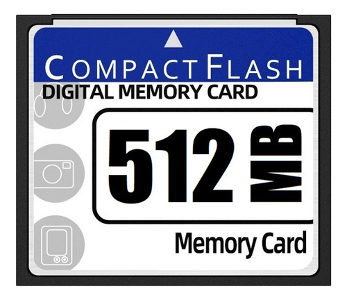 Tarjeta De Memoria Compact Flash De 512 Mb Para Cámara, Publ