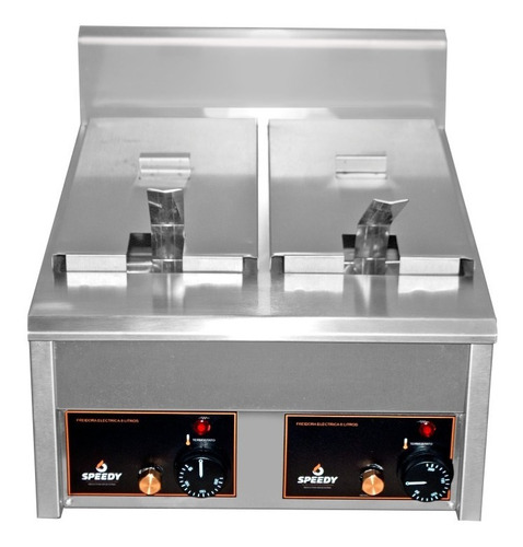 Freidora industrial Speedy 1060DB 16L acero inoxidable 220V