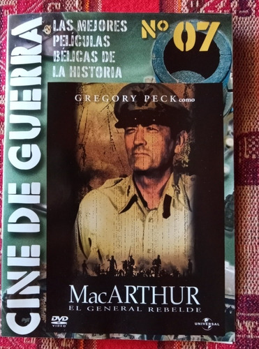 Dvd Macarthur El General Rebelde - Usada.no Blu Ray.original