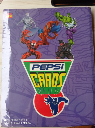 Album De Pepsi Cards En Perfecto Estado