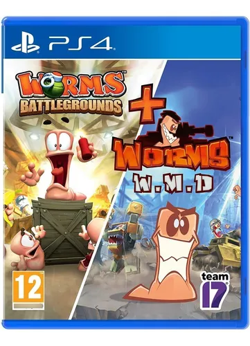 Worms Battleground + Worms W.m.d Playstation 4 Ps4