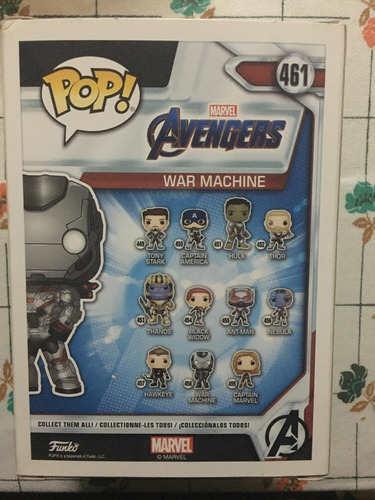 Funko Pop War Machine Exclisivo De Phantom