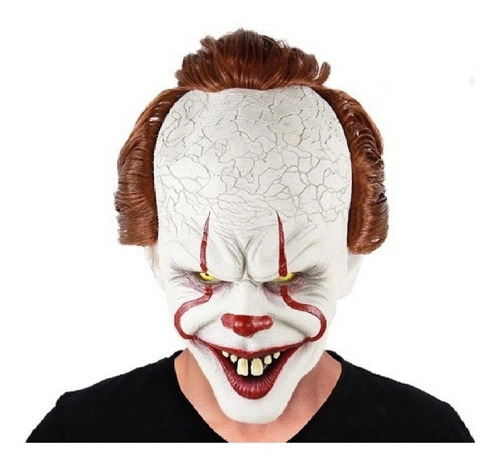 Máscara Látex Payaso Malo It - Muy Buena Calidad