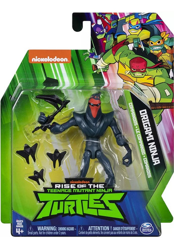 Tortugas Ninja Figura De Acción Origami Ninja Nuevo