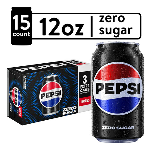 Refresco Pepsi Zero Azucar En Lata 355ml