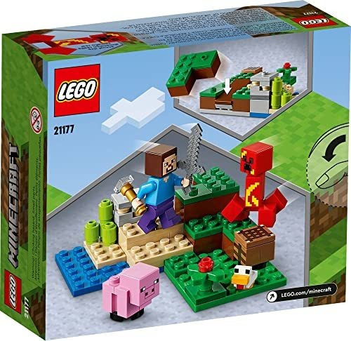 Kit De Construcción Lego Minecraft The Creeper Ambush 21177