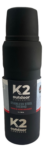 Termo K2 Outdoor Matero Acero Inoxidable 1litro Madein Suiza