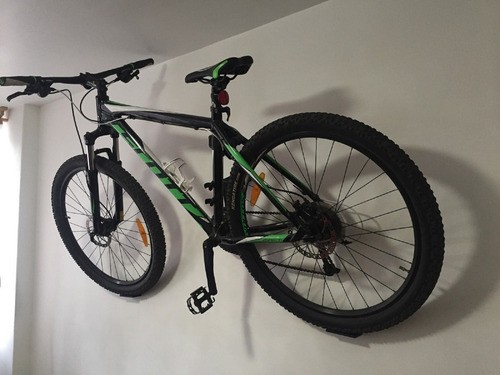 Imagen 5 de 9 de Gancho Soporte Bicicleta Pared Al Pedal + Soporte Ruedas