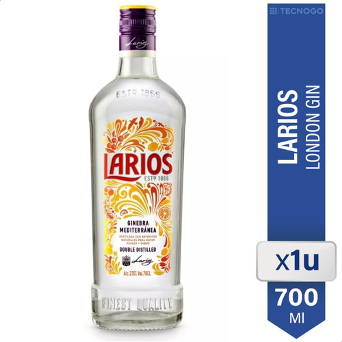 Gin Larios X 700ml London Dry 01 Almacen