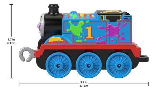 Tren Thomas Paint Splat Push Along - Fisher Price