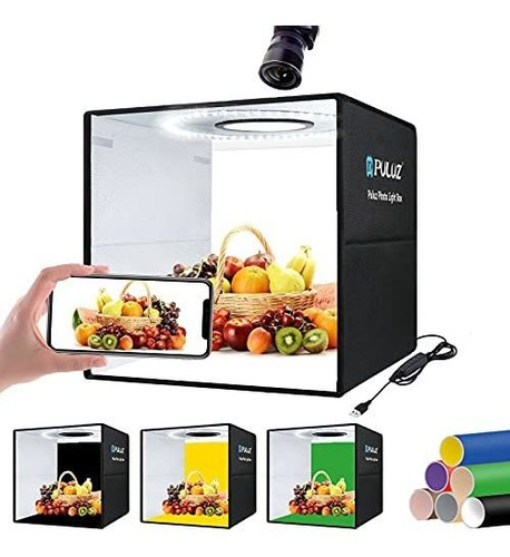 Caja De Luz Fotográfica Obest, 16pulgx16puLG, 160 Luces