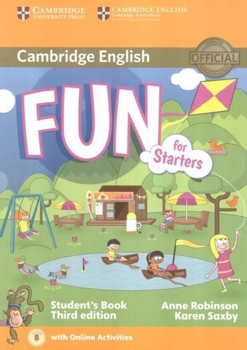 Fun For Starters 3/ed.- Sb + A/cd + Online Activities
