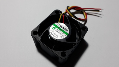 Cooler 40x40x20mm 12v 0.48w Sunon Mb40201v3-0000-g99 3 Fios (Usado)