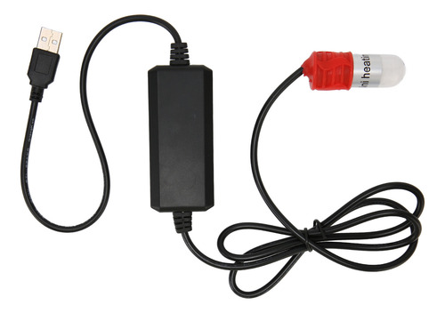 Mini Pecera Betta Heater, Ajustable, 15 W, Pequeño Acuario