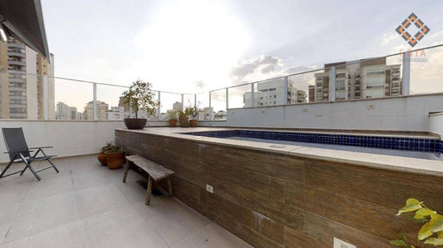 Imagem 8 de 30 de Cobertura Com 3 Dormitórios À Venda, 320 M² Por R$ 2.895.000,00 - Vila Pompeia - São Paulo/sp - Co1365