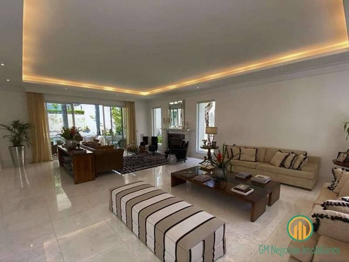 Imagem 5 de 15 de Jardim Mediterrâneo - 5sts. Mansão Clássica Maravilhosa E Impecável! - M - F36