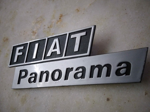 Insignia Emblema Fiat Panorama, Plastico