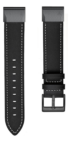 Correa De Cuero Quickfit Para Garmin Fenix 5 5x 6 6x 7 7x