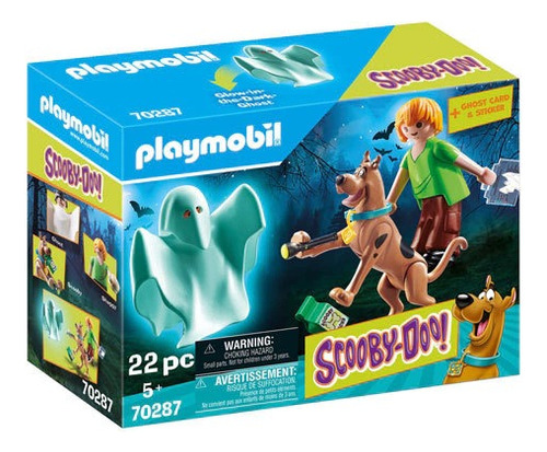 Playmobil Scooby & Shaggy Con Fantasma +22 Pcs +4 Años 70287 Scooby Shaggy Con Fantasma
