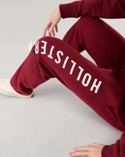 Pantal n Hollister Original Pants Deportivo Con Logo