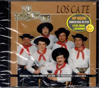 Cd Los Cate Lo Mejor De - Original Novo Lacrado!