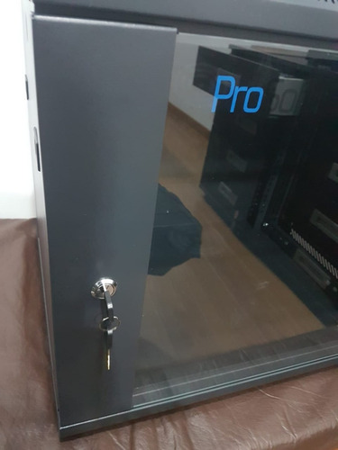 Imagen 5 de 7 de Rack De Red Mural 9u Unidades 19 Pulgadas 450mm Prof Prosoft