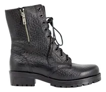 Comprar Borcegos Gravagna 2531 Cuero Negro Cierre Y Cordones