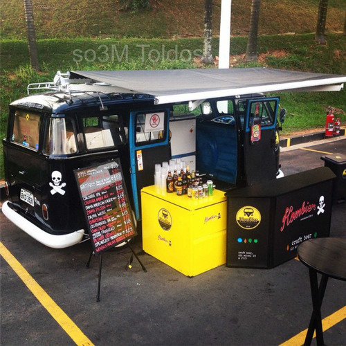 Imagem 4 de 7 de Toldos P/ Onibus/kombi / Van / Motorhome Vendido Por M²