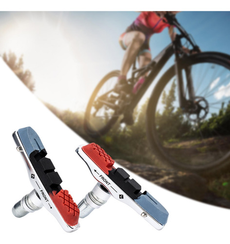 Juego De 1 Par De Bloques De Freno De Bicicleta Resistentes